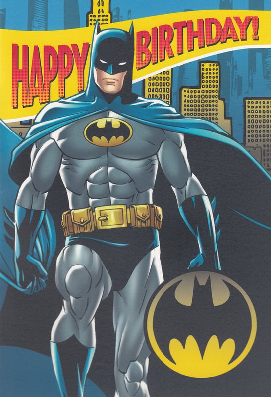 batman birthday cards australia