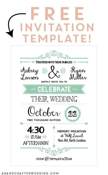 create an invitation free online to print