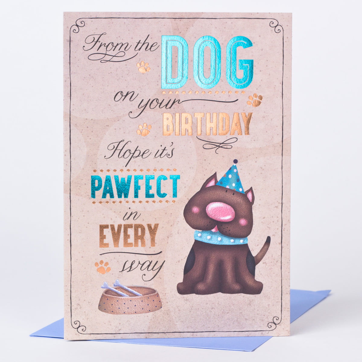 dog birthday cards uk