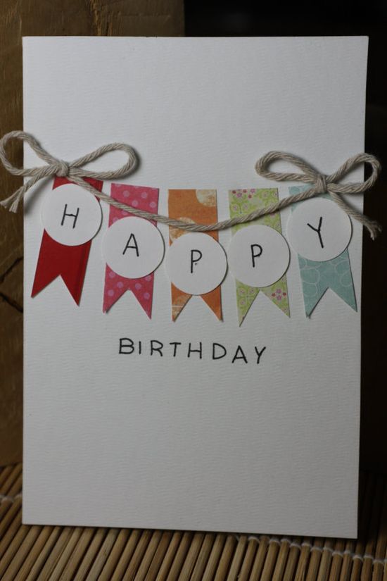 handmade birthday cards for adults