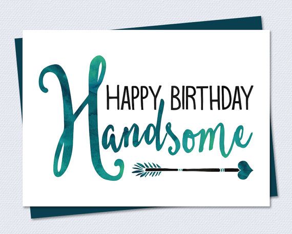 printable birthday cards for him